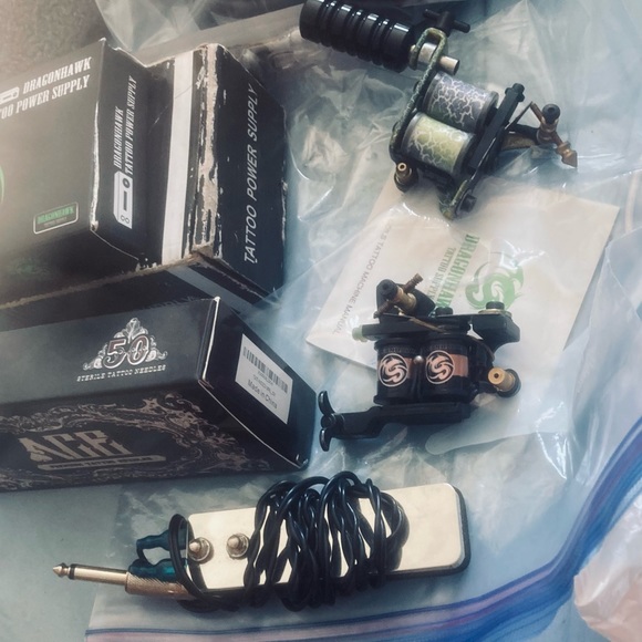 TATTOO SUPPLY LOT* MOTHERS INK COLOR SET* DRAGON HAWK & MORE! PLEASE READ DESC! - Picture 16 of 16